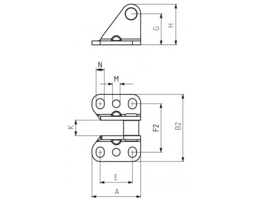 Крюк B961-4 Kukamet