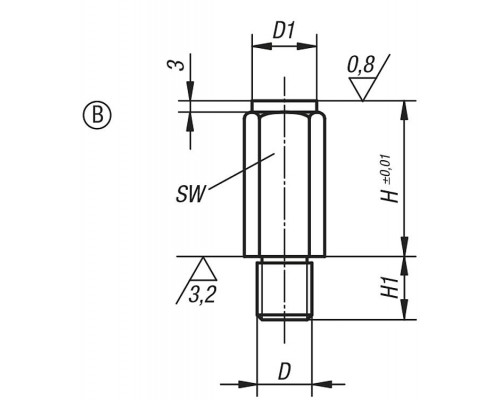 Опоры K0299.310010 Kipp