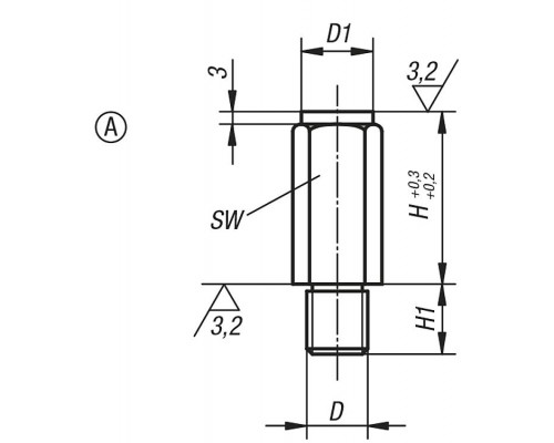 Опоры K0299.310010 Kipp