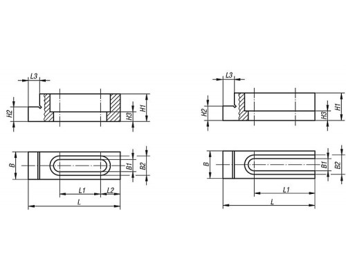 Планки K0032.08 Kipp