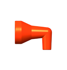 Насадка 4366 (JFLO, 1/2", d9.5, Right angle)