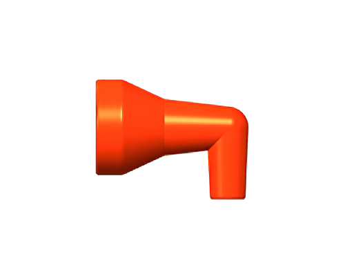 Насадка 4366 (JFLO, 1/2", d9.5, Right angle)