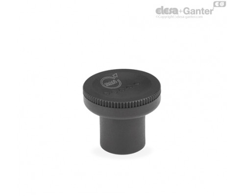 Ручка с накаткой EKK.31-SST M8-SAN-C1 (153163-C1) ELESA+GANTER