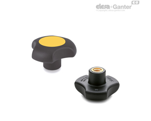 Лепестковая поворотная ручка VTT.40-C-B-M6-C4 (167835-C4) ELESA+GANTER