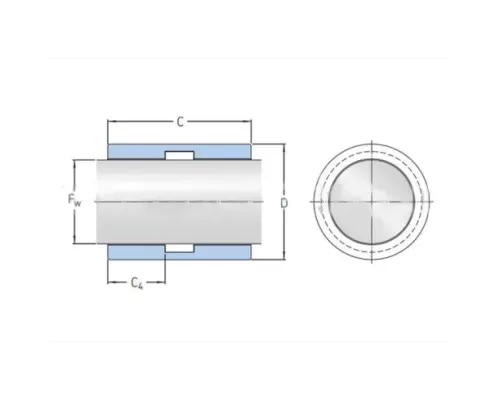 Линейный подшипник скольжения SKF LPBR30
