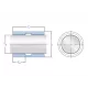 Линейный подшипник скольжения SKF LPBR30