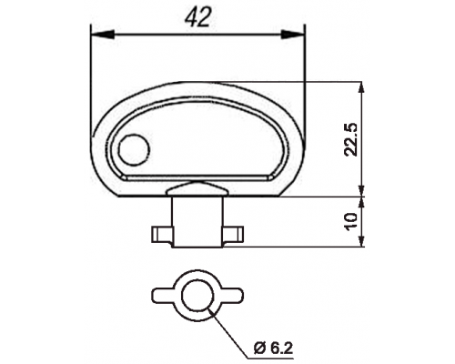 Замок K0524.9 Kipp