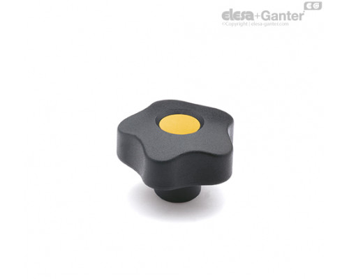 Лепестковая поворотная ручка VCT.32 B-M6-C4 (69844-C4) ELESA+GANTER