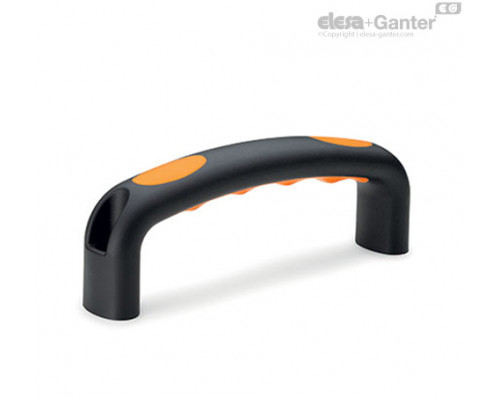 Мостовидная ручка M.343 FM/150 B-6-SOFT-C2 (138620) ELESA+GANTER