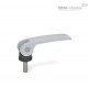 Прижимная ручка с эксцентриковым кулачком GN 927.4-101-M10-50-A-S ELESA+GANTER