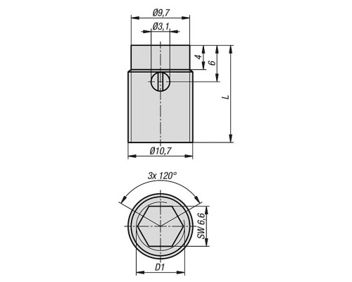 Вставки K1538.08 Kipp