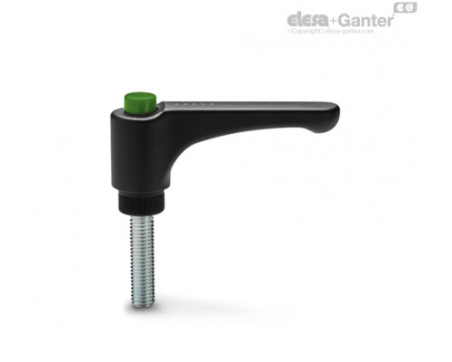 Регулируемая ручка ERW.78-p-M12x35-C17 (254573-C17) ELESA+GANTER