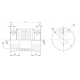 Сильфонная муфта BC20-C TECHNIX