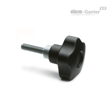Лепестковая ручка с функцией защиты VCTS-Z-40-SST-p-M6x20 (169771) ELESA+GANTER