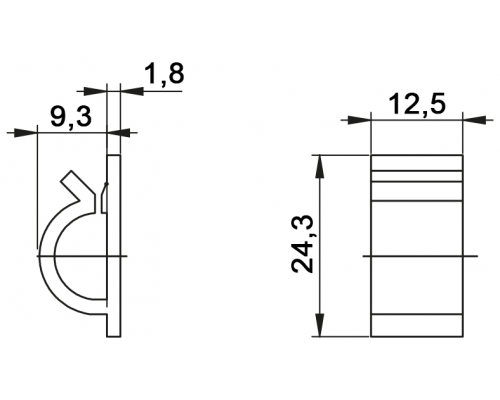 Крепления KTD93X12X24 EMES