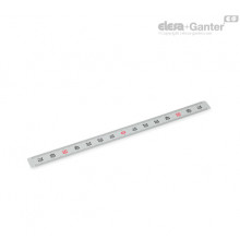 Линейка GN 711-KUS-400-S-M ELESA+GANTER
