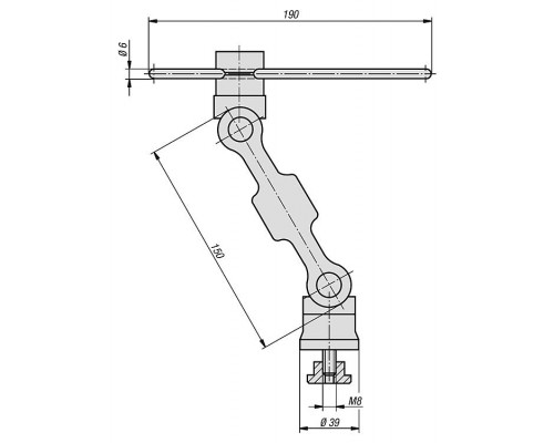 Упоры K1234.15012 Kipp
