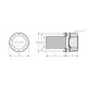 Крышка сапуна SMN.80-BA-F40-FRB+C (156889) ELESA+GANTER