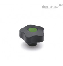 Лепестковая поворотная ручка VCT.32 B-M5-C17 (69843-C17) ELESA+GANTER