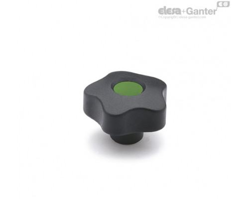 Лепестковая поворотная ручка VCT.32 B-M6-C17 (69844-C17) ELESA+GANTER