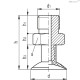 Вакуумная присоска VVH-20-G1/8-T-N (VV.52060) ELESA+GANTER