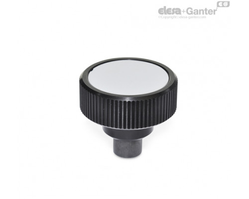 Ручка с накаткой и функцией контроля крутящего момента GN 3663-27-B5-1 ELESA+GANTER