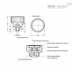 Ручка с накаткой и функцией контроля крутящего момента GN 3663-27-B5-1 ELESA+GANTER