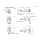 Штифт с шариковыми фиксаторами GN 113.30-6-10-T ELESA+GANTER