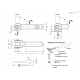 Спиральный рычаг GN 9027-80-10-B-BT ELESA+GANTER