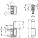 Петля CFN.65 p-M5x12-B-M5 (426141) ELESA+GANTER