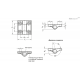 Петля GN 437.1-ZD-60-60-A-SR ELESA+GANTER