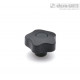 Лепестковая поворотная ручка VCT.25-SST-M4-C9 (69807-C9) ELESA+GANTER