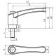 Рычаг PKC780640 EMES