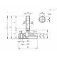 Регулируемая опора LVQ.F-100-14-AS-SST-M16x68 (335851) ELESA+GANTER