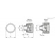Крышка сапуна SFP.57-1¼+F FOAM-C9-N (54422-C9-N) ELESA+GANTER