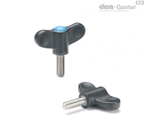 Зажимной барашек EWN.63 SST-p-M10x30-C5 (224766-C5) ELESA+GANTER