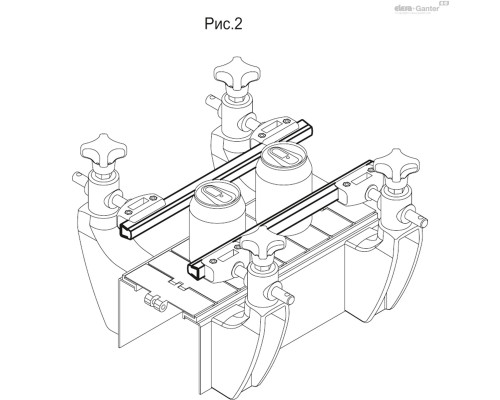 Направляющая GLR-12-3000 (419217) ELESA+GANTER