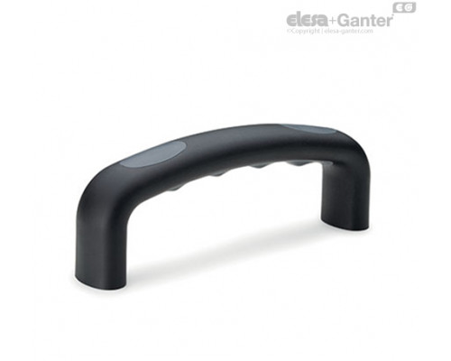 Мостовидная ручка M.343/150 B-M6-SOFT-C24 (38621) ELESA+GANTER