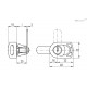 Замок CSL-FM-45-16 (421281) ELESA+GANTER