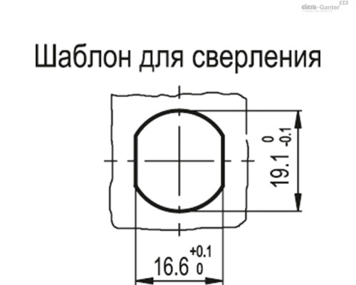 Замок CSL-FM-45-16 (421281) ELESA+GANTER