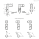 Рычажный фиксатор GN 712-8-M16x1,5-R ELESA+GANTER