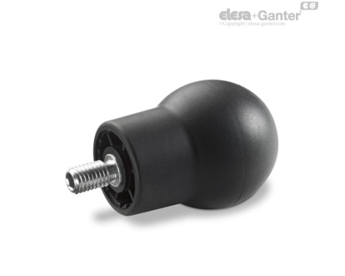 Сферическая ручка EBS.48 SOFT+x-M10 (247051) ELESA+GANTER