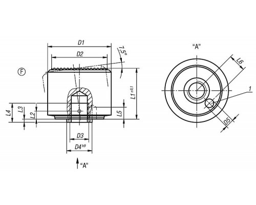 Упоры K0286.106 Kipp