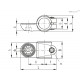 Зажим TCC-TP-18-I-C33 (600313-C33) ELESA+GANTER