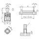 Упоры K0371.1020X27 Kipp