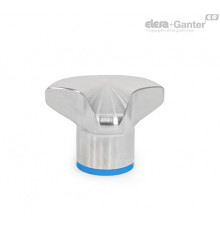 Трёхлепестковая ручка GN 5445-50-M10-MT-E ELESA+GANTER