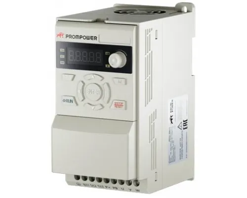 Частотный преобразователь Prompower PD101-AB015 (1,5 кВт 7А 1ф 220 В)