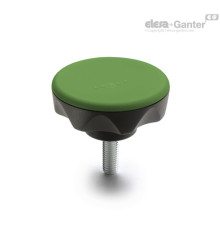Ручка с углублениями с внутренней стороны ELK.56 p-M10x20-C17 (222451-C17) ELESA+GANTER