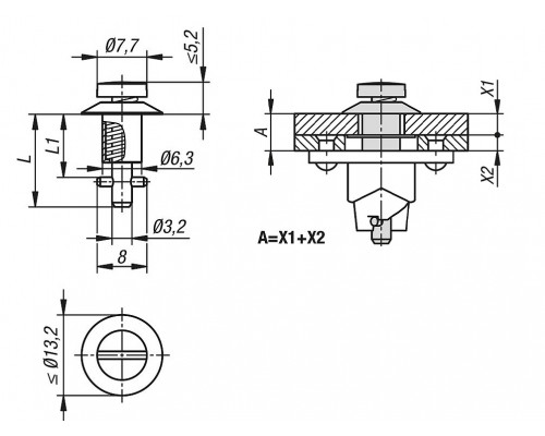 Механизмы K1730.112590 Kipp