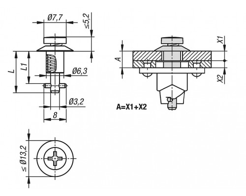 Механизмы K1730.112590 Kipp